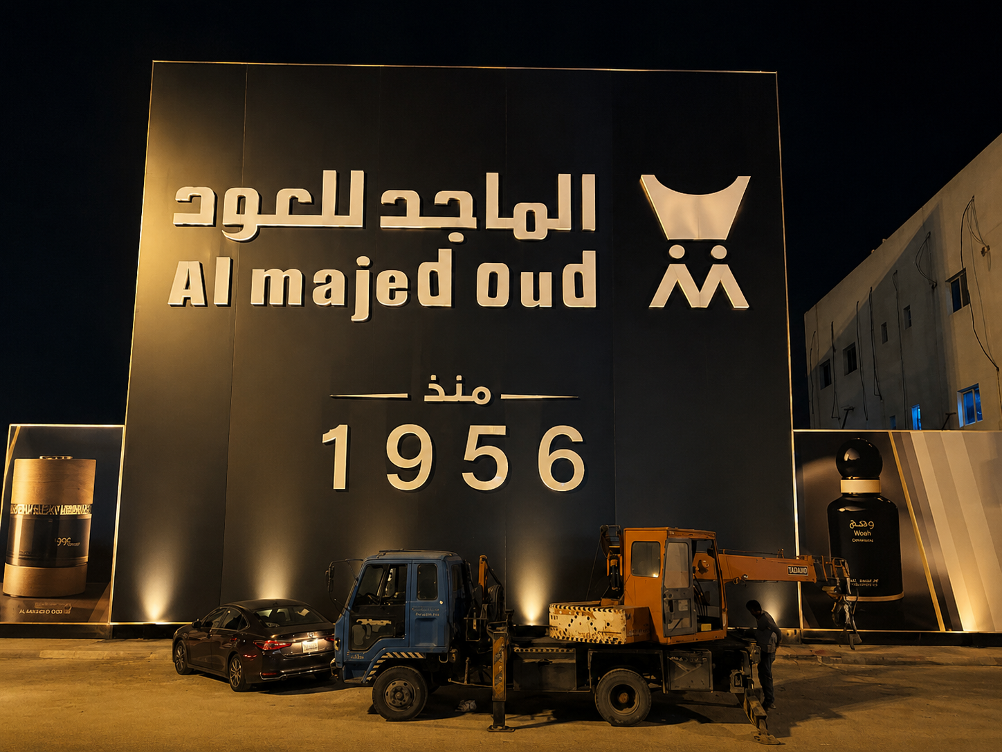 حروف مضيئة للماجد للعود